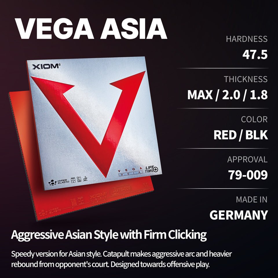 Fata Paleta Tenis de Masa XIOM Vega Asia - Magazin Tenis de Masa