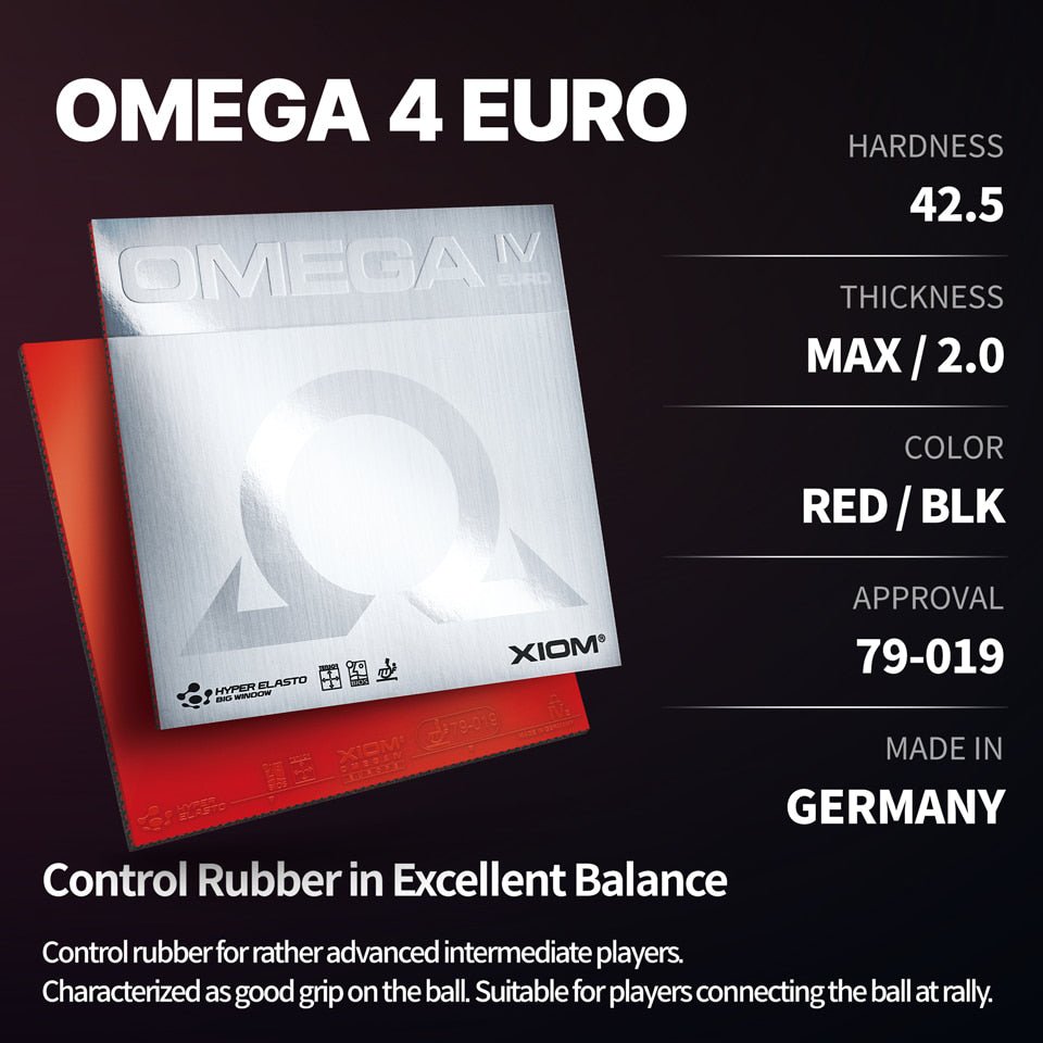 Fata Paleta Tenis de Masa XIOM Omega 4 Euro - Magazin Tenis de Masa