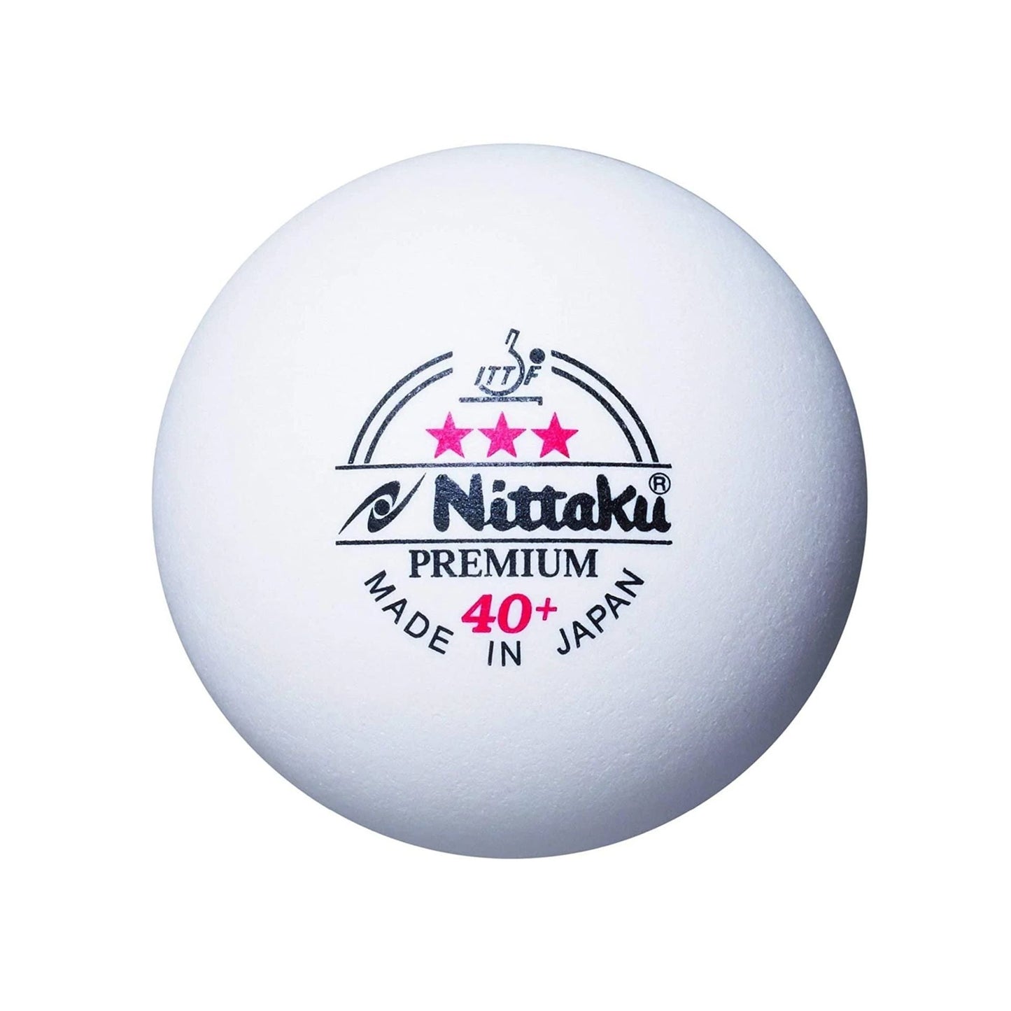 Set 3 mingi Tenis de Masa Nittaku Premium 40+ 3 stele Japan - Magazin Tenis de Masa