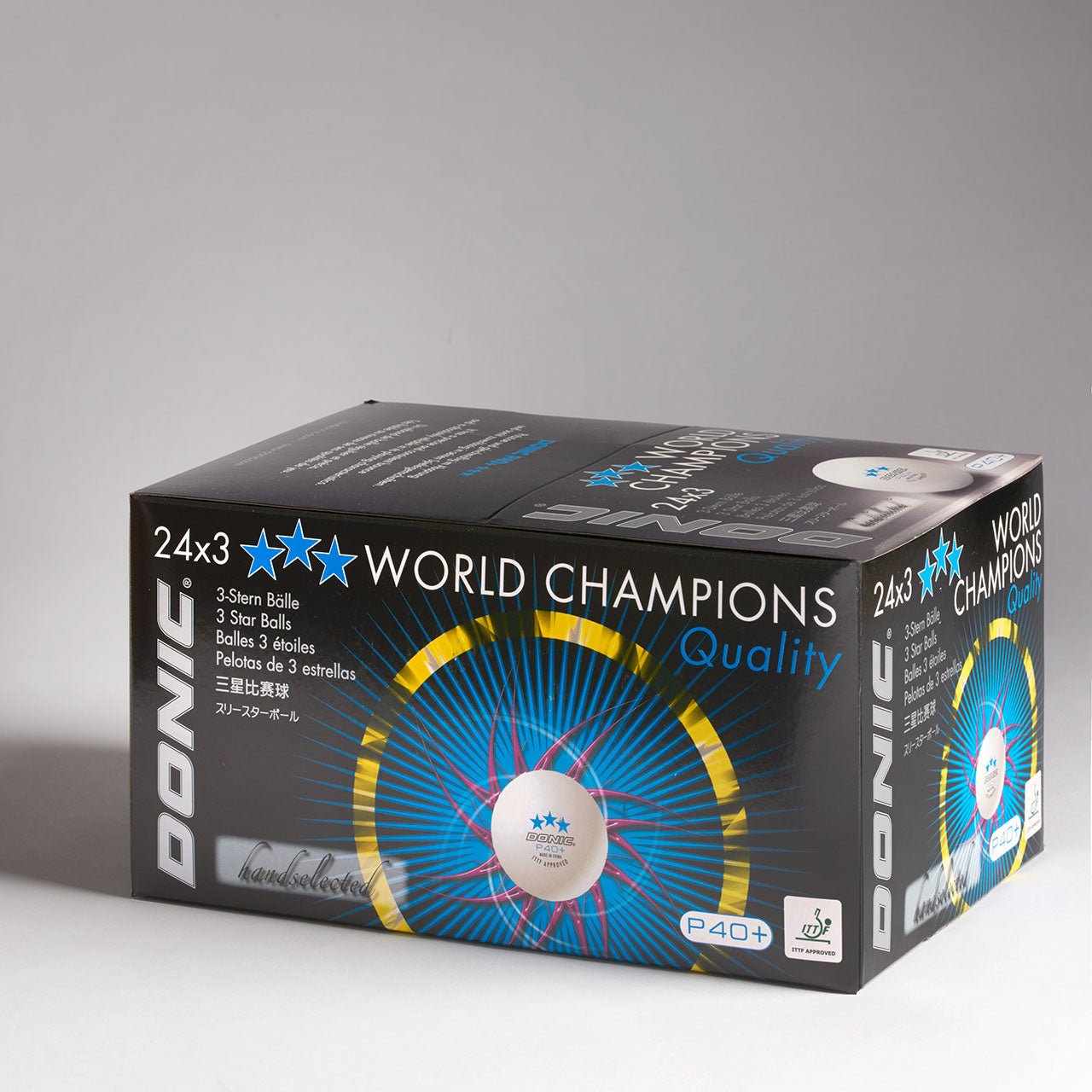 Mingi Tenis de Masa DONIC 3 Stele 40+ - Magazin Tenis de Masa
