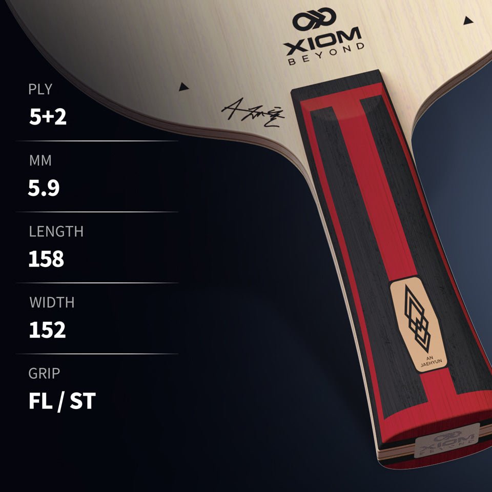Lemn Paleta Tenis de Masa XIOM An JaeHyun TMXi - Magazin Tenis de Masa