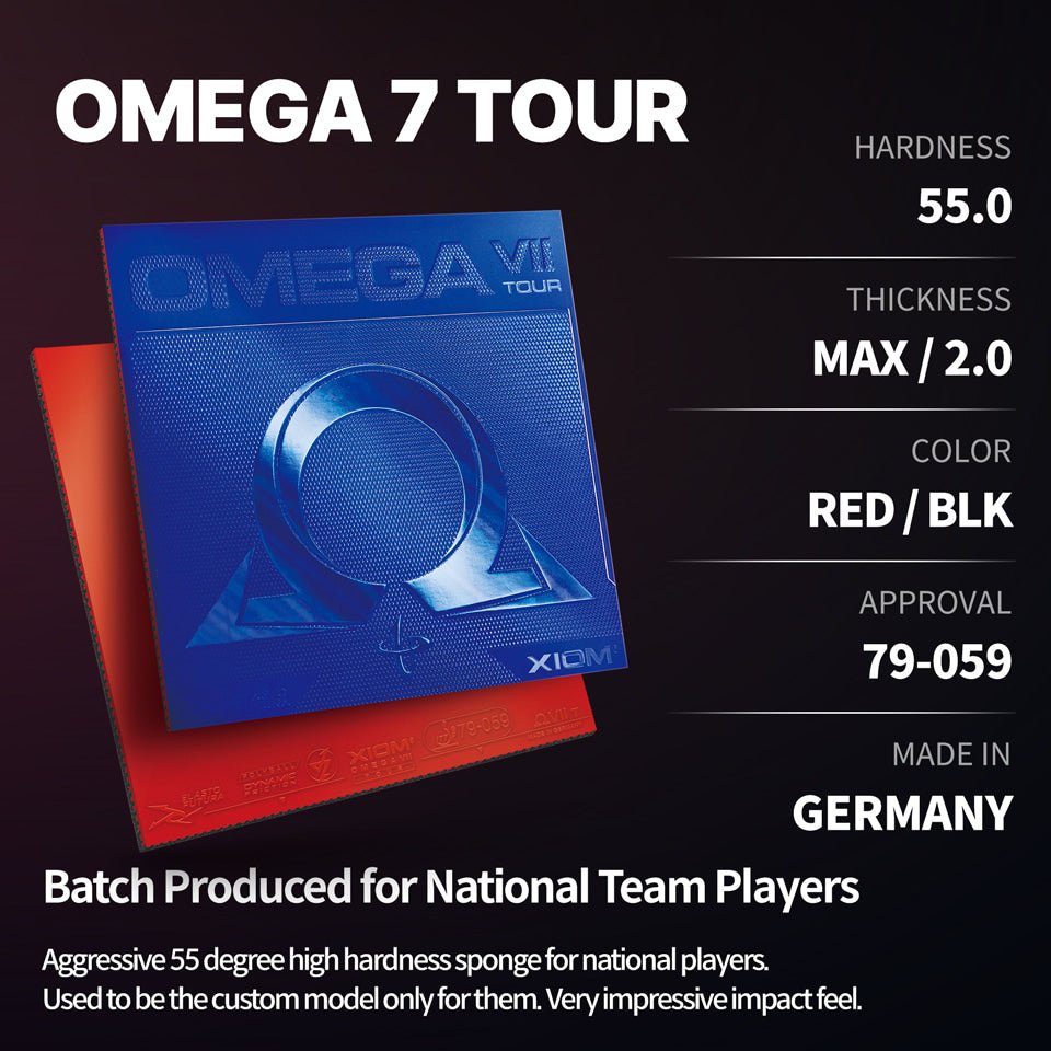 Fata Paleta Tenis de Masa XIOM OMEGA 7 Tour - Magazin Tenis de Masa