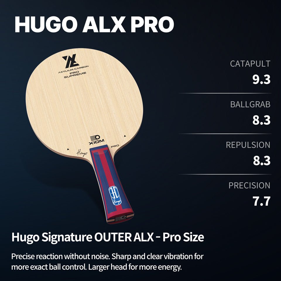Lemn Paleta Tenis de Masa XIOM Hugo ALX PRO - Magazin Tenis de Masa