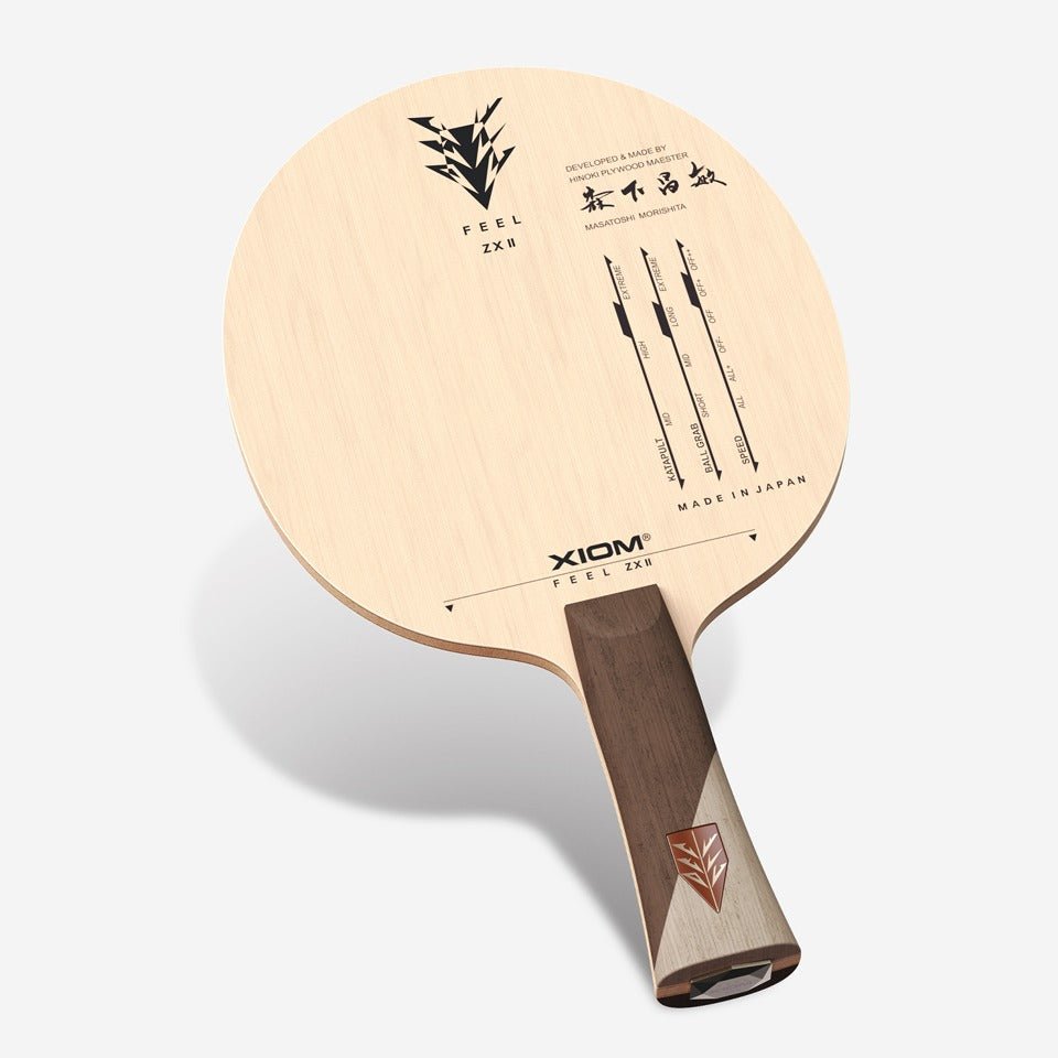 Lemn Paleta Tenis de Masa XIOM Feel ZX 2 - Magazin Tenis de Masa