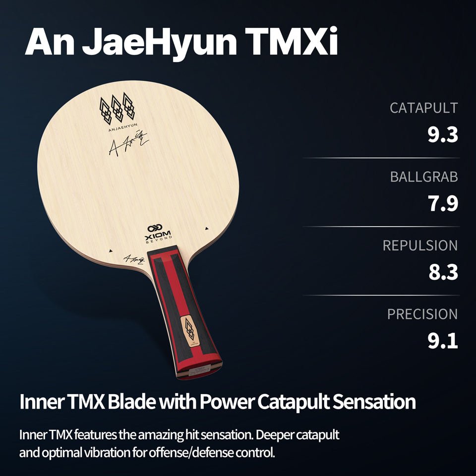 Lemn Paleta Tenis de Masa XIOM An JaeHyun TMXi - Magazin Tenis de Masa