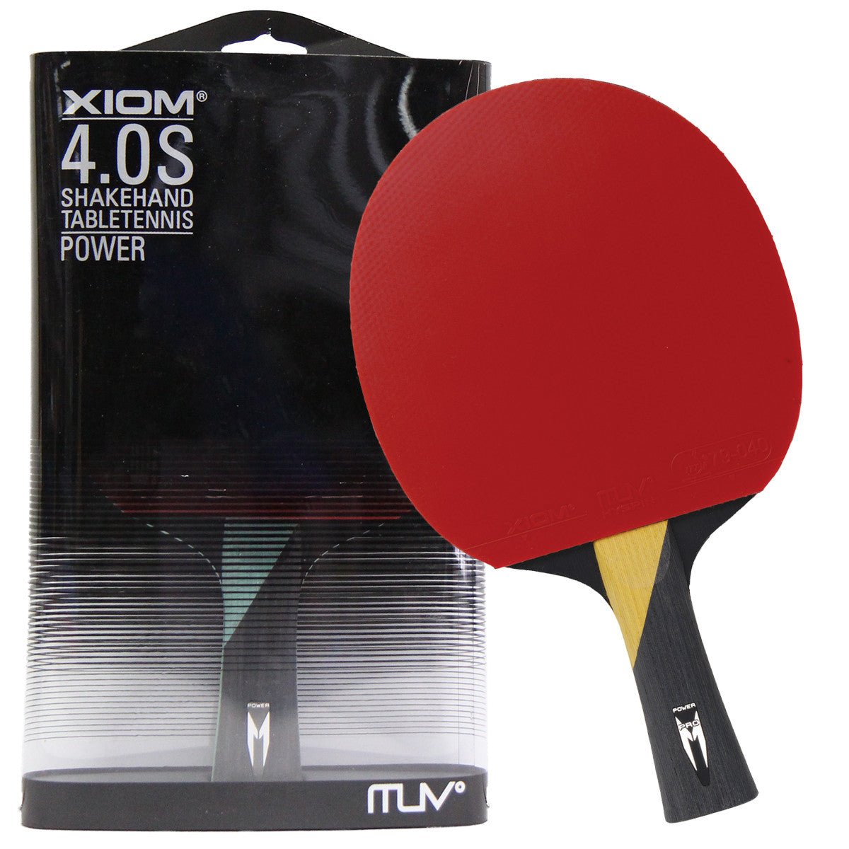 Paleta Preasamblata Tenis de Masa XIOM MUV 4.0 S - Magazin Tenis de Masa