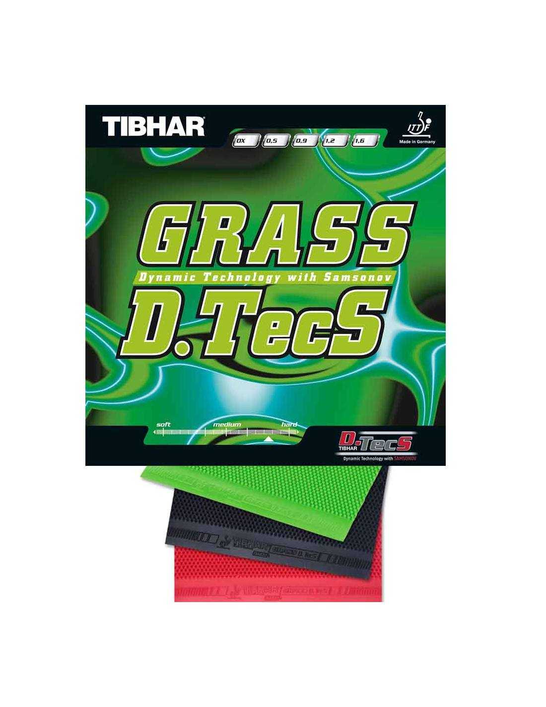 Fata paleta Tenis de Masa Tibhar Grass D.Tecs - Magazin Tenis de Masa