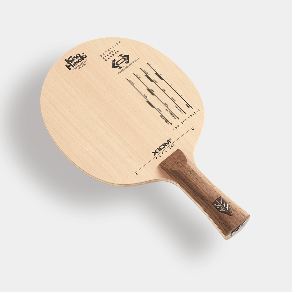 Lemn Paleta Tenis de Masa XIOM Feel ZX 2 - Magazin Tenis de Masa