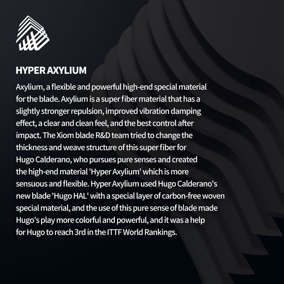 Lemn Paleta Tenis de Masa XIOM Hugo Calderano HAL - Magazin Tenis de Masa