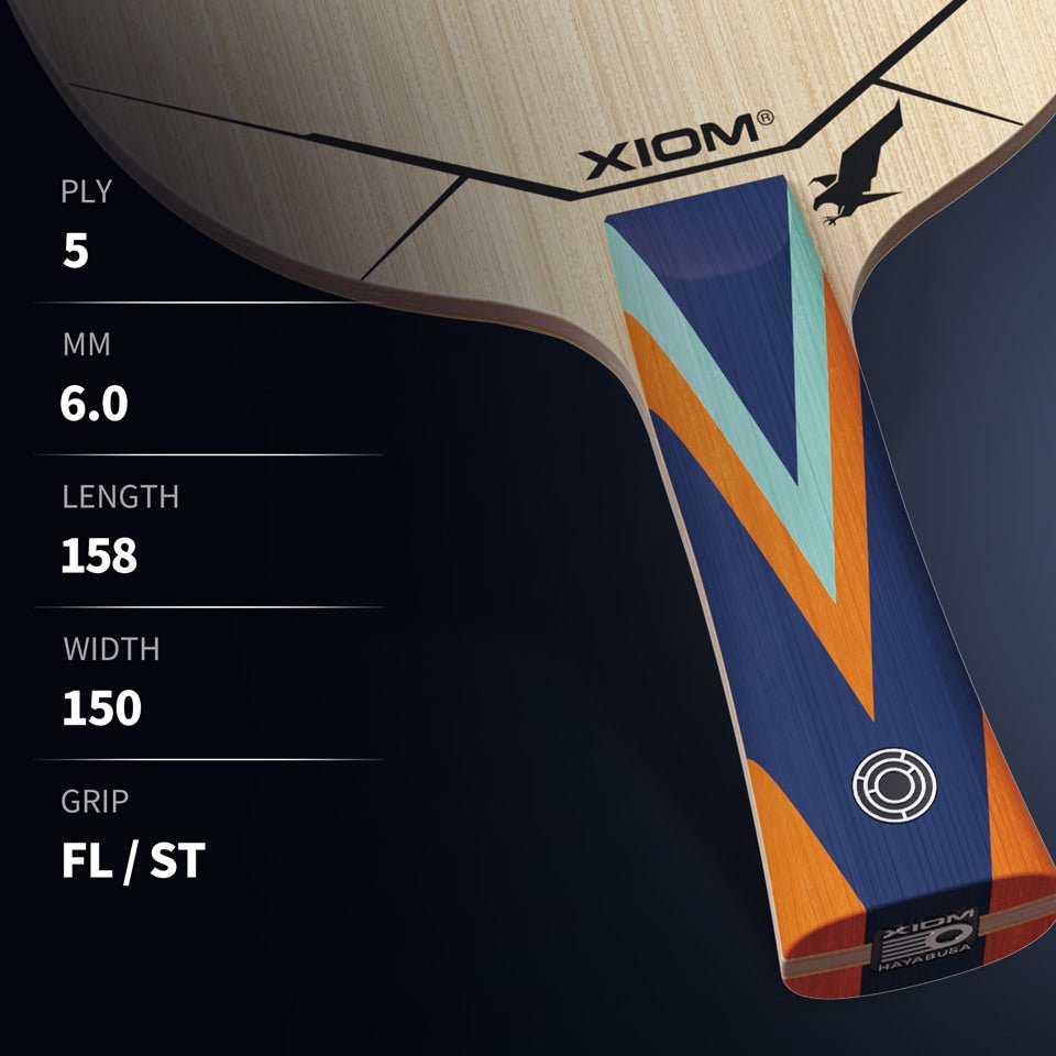 Lemn Paleta Tenis de Masa XIOM Hayabusa OFF PRO - Magazin Tenis de Masa