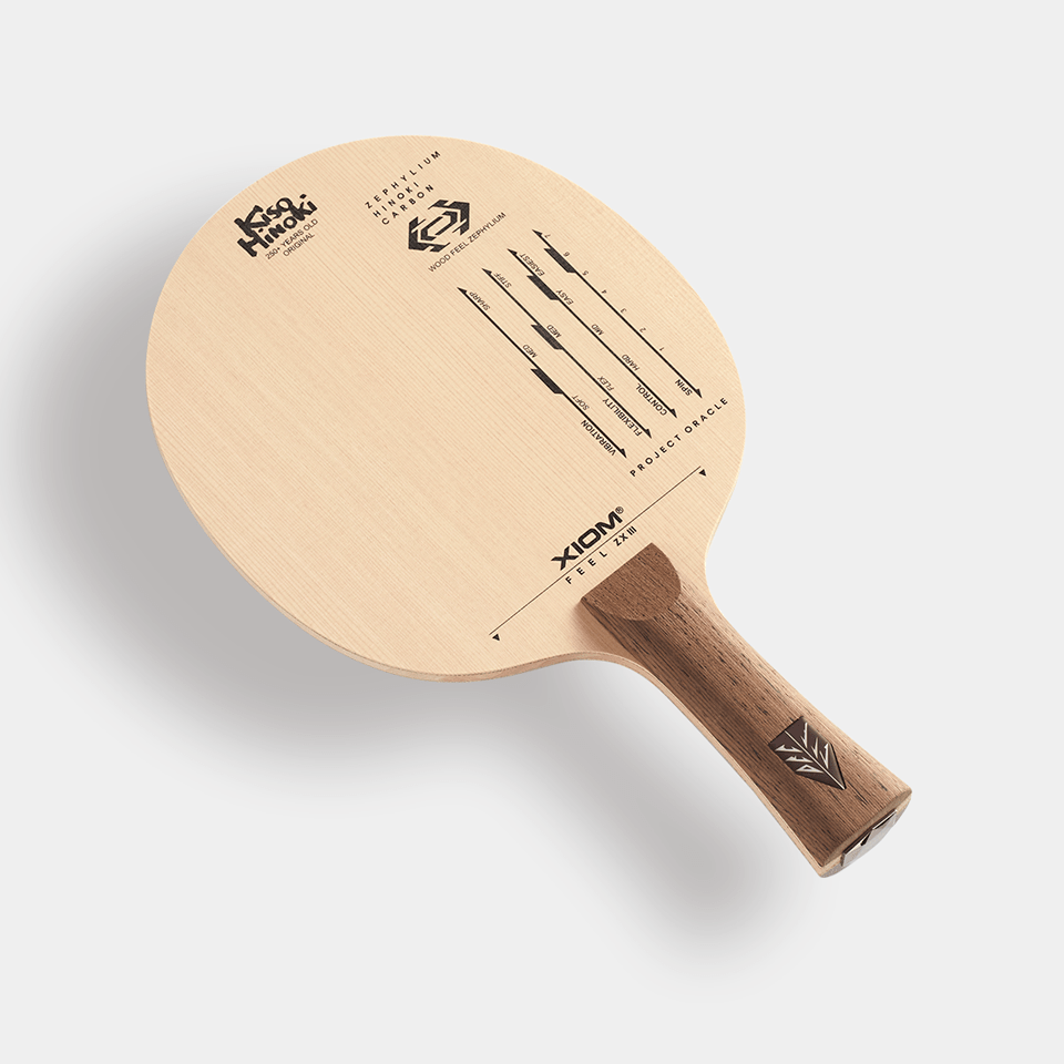 Lemn Paleta Tenis de Masa Xiom Feel ZX 3 - Magazin Tenis de Masa