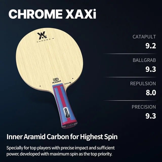 Lemn Paleta Tenis de Masa Xiom Chrome XAXi - Magazin Tenis de Masa