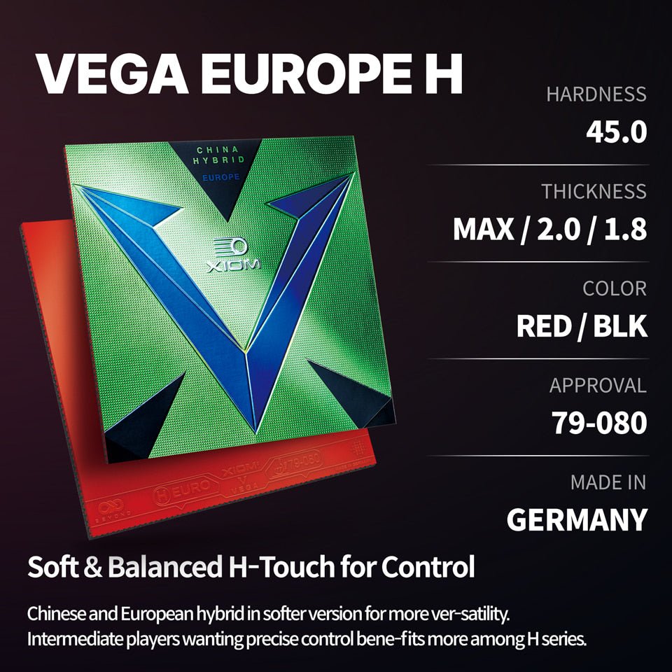 Fata Paleta Tenis de Masa XIOM Vega Europe Hybrid - Magazin Tenis de Masa