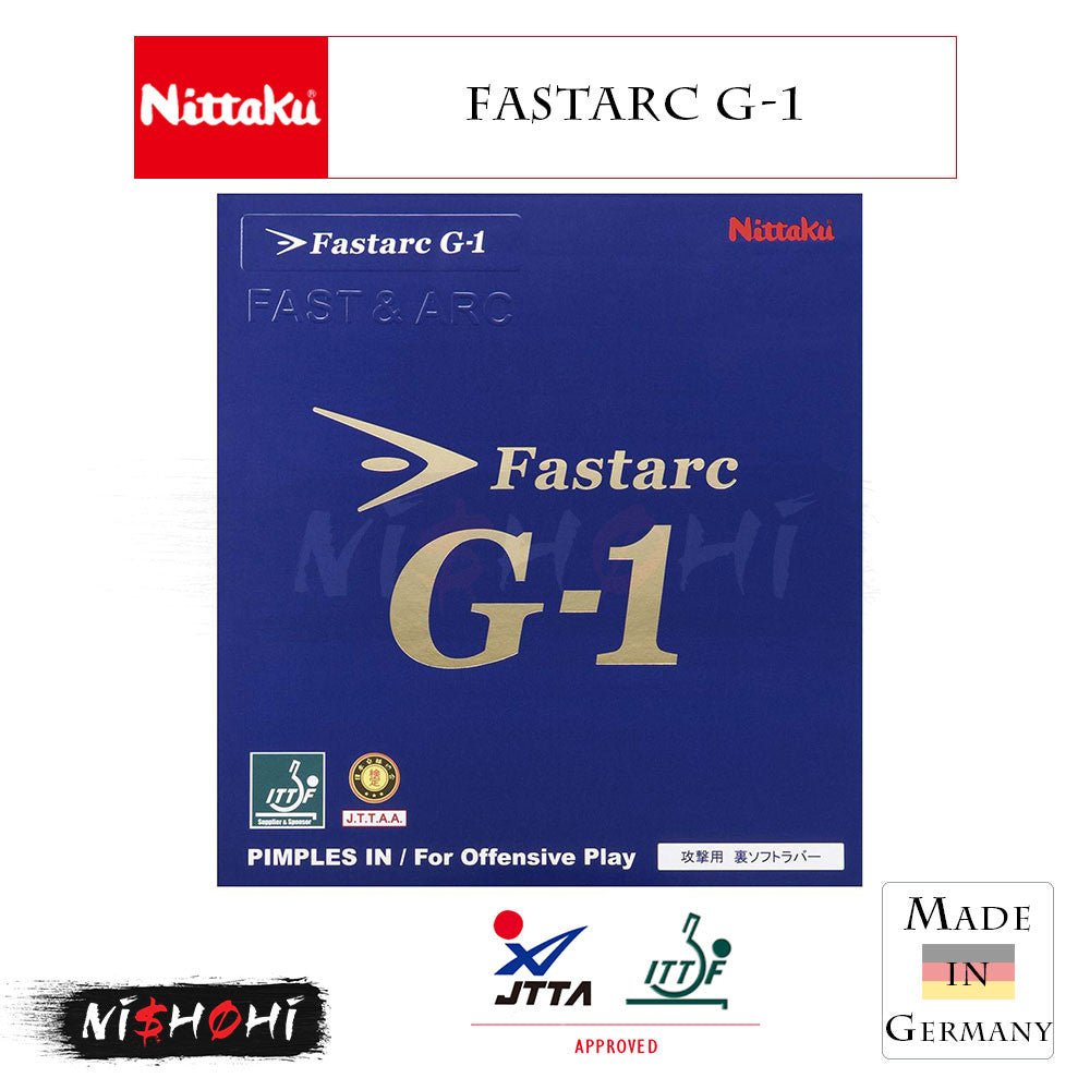 Fata Paleta Tenis de Masa Nittaku Fastarc G - 1 - Magazin Tenis de Masa