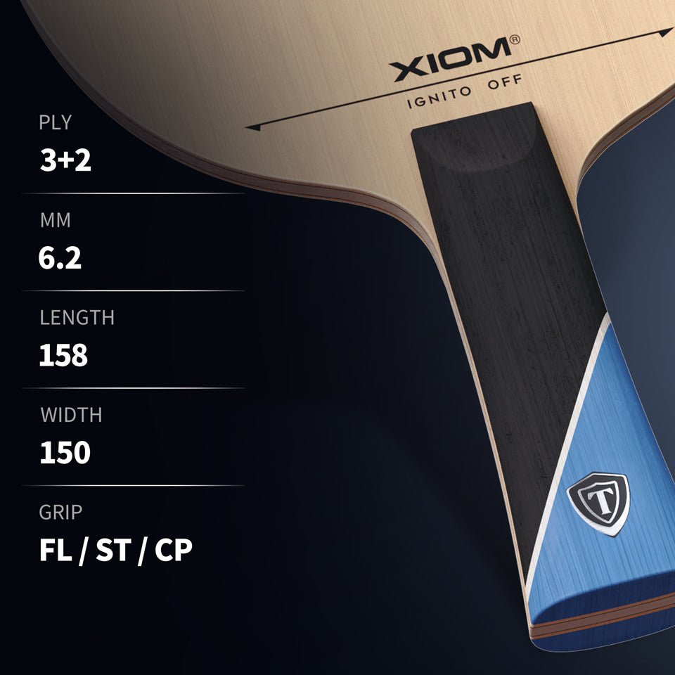 Lemn Paleta Tenis de Masa XIOM Novus Ignito - Magazin Tenis de Masa