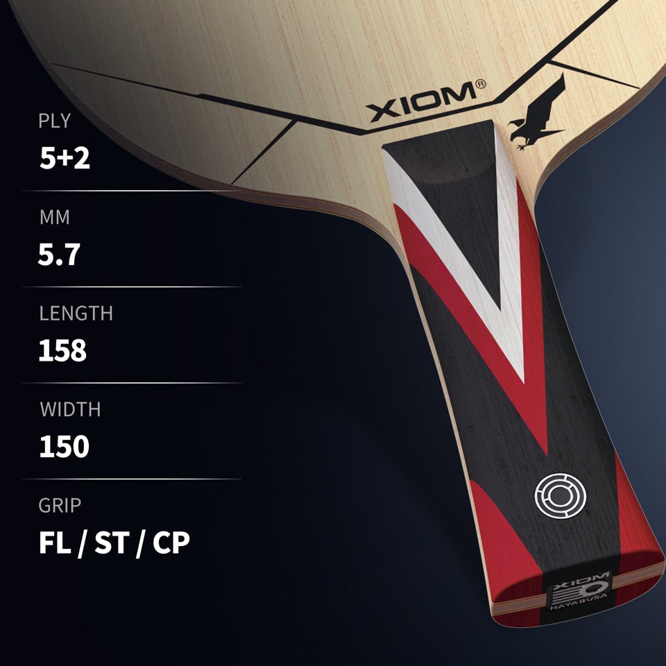 Lemn Paleta Tenis de Masa XIOM Hayabusa ZLX - Magazin Tenis de Masa