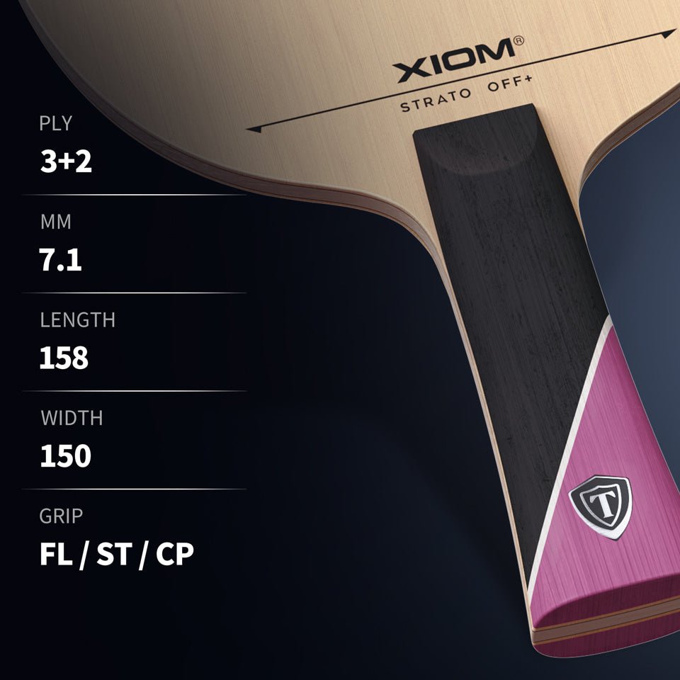 Lemn Paleta Tenis de Masa XIOM Novus Strato - Magazin Tenis de Masa