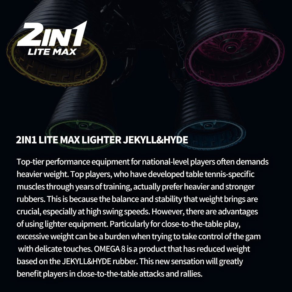 Fata Paleta Tenis de Masa XIOM OMEGA 8 Hybrid - Magazin Tenis de Masa