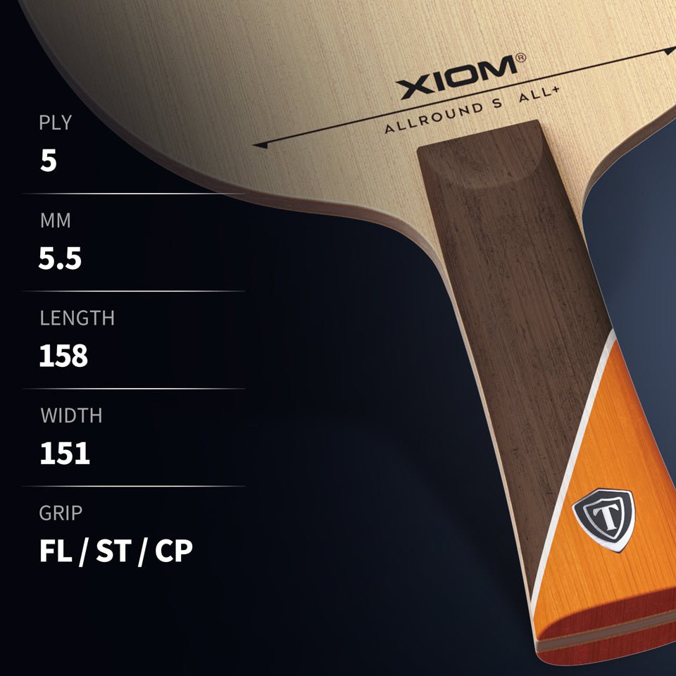 Lemn Paleta Tenis de Masa XIOM Novus Allround S - Magazin Tenis de Masa