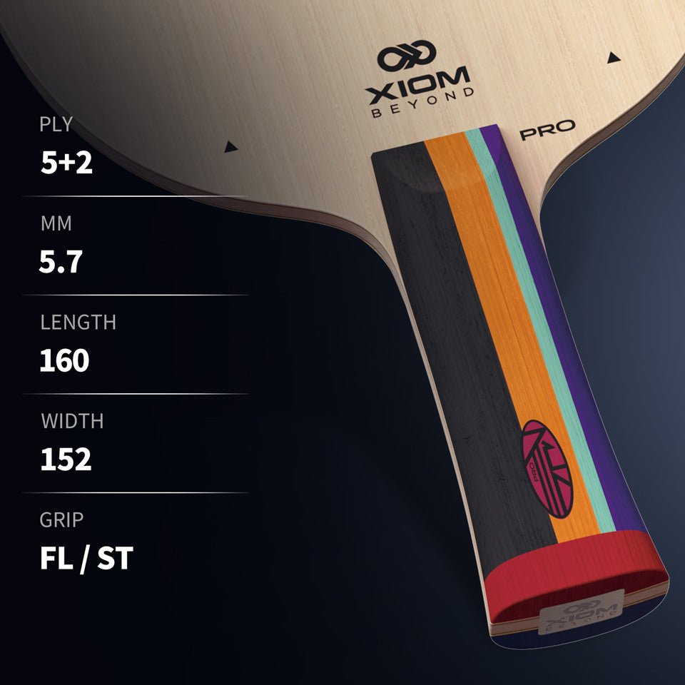 Lemn Paleta Tenis de Masa XIOM Cho Daeseong TMX PRO– TenisMasa.ro